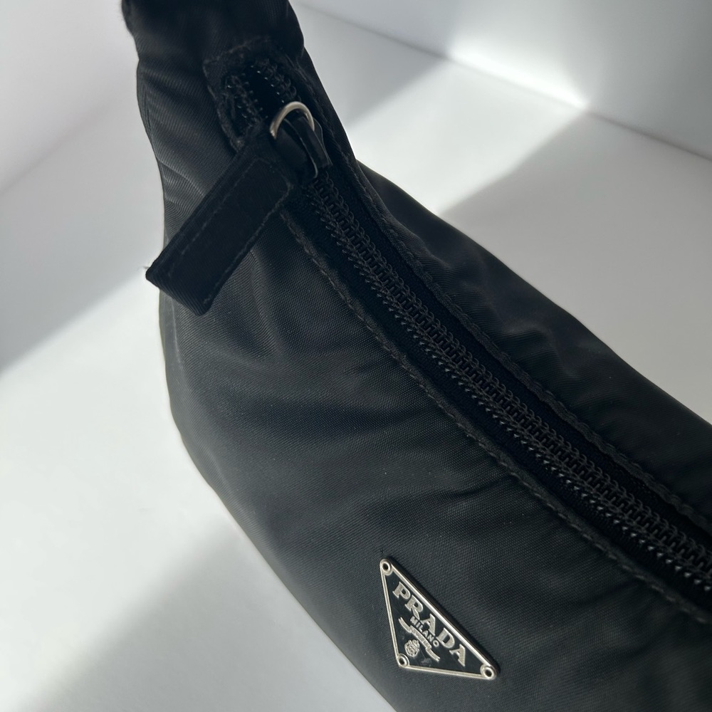 Authentic Prada Black Nylon Tessuto Bag - Picture 6 of 12